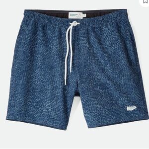 Huckberry WELLEN
Performance Lined Swim Trunks - 7" in Navy Dot size XL